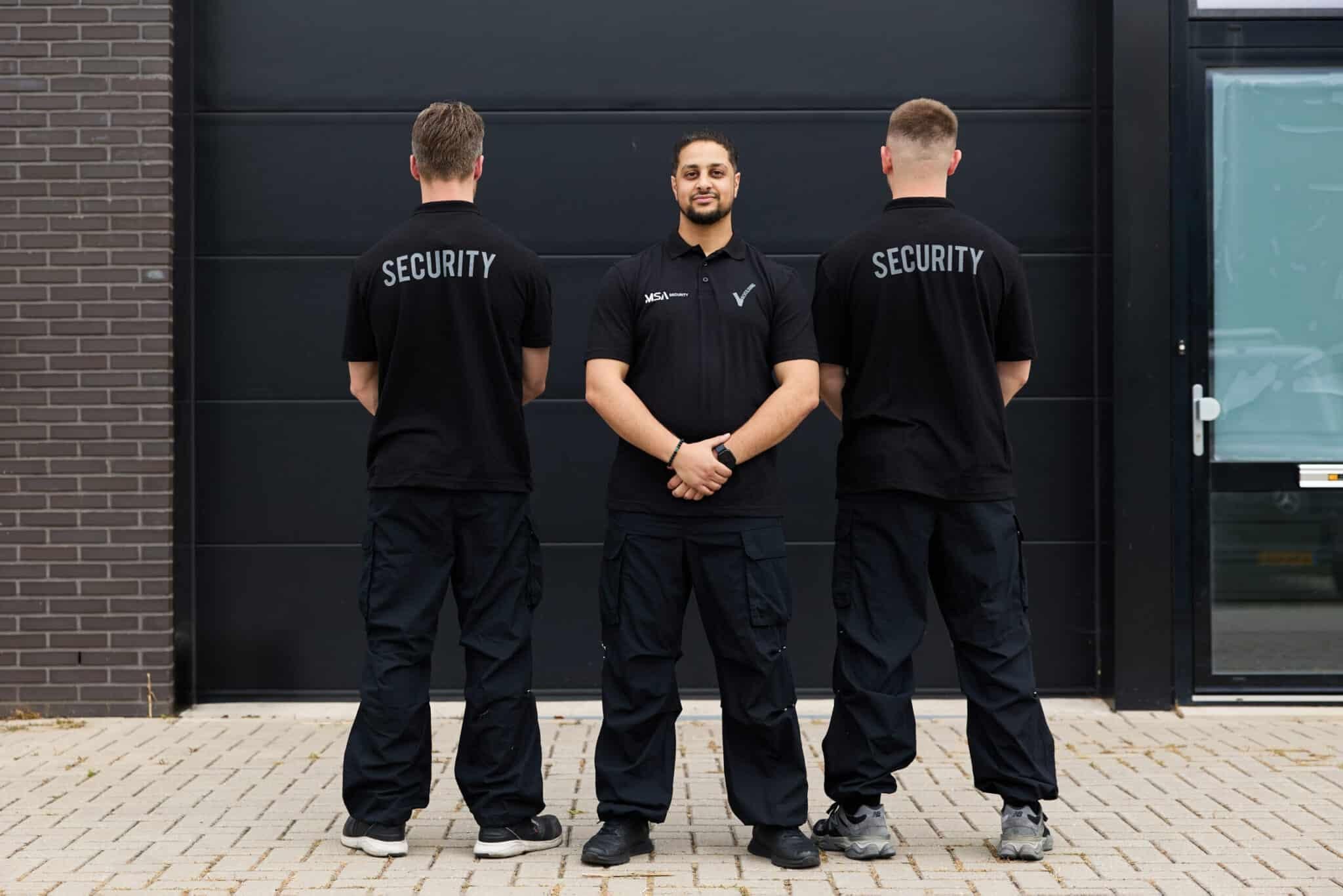 Drie beveiligers van MSA Security